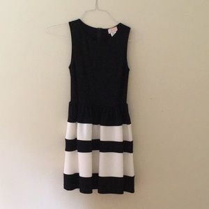 Black and White Dress